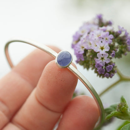 Elva Armband Unikat #8 • Tansanit (versandbereit)