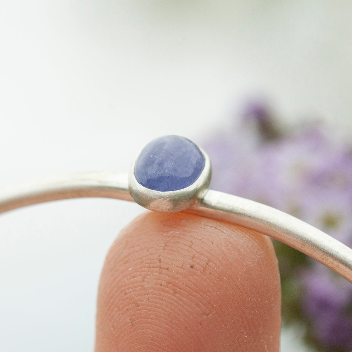 Elva Armband Unikat #8 • Tansanit (versandbereit)