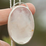 Cargar imagen en el visor de la galería, OOAK Aurae pendant #16 • White agate, Opals &amp; Kyanite ~ REVERSIBLE ! (ready to ship)
