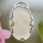 Cargar imagen en el visor de la galería, OOAK Aurae pendant #16 • White agate, Opals &amp; Kyanite ~ REVERSIBLE ! (ready to ship)
