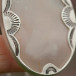 Cargar imagen en el visor de la galería, OOAK Aurae pendant #16 • White agate, Opals &amp; Kyanite ~ REVERSIBLE ! (ready to ship)
