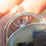 Cargar imagen en el visor de la galería, OOAK Aurae pendant #19 • Green Opal &amp; Tourmaline (ready to ship)
