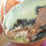 Cargar imagen en el visor de la galería, OOAK Aurae pendant #19 • Green Opal &amp; Tourmaline (ready to ship)
