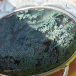 Cargar imagen en el visor de la galería, OOAK Aurae pendant #15 • Moss agate, Tourmaline &amp; White Labradorite (ready to ship)
