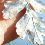 Charger l'image dans la galerie, OOAK Leaf pendant in silver #9 • Citrines (ready to ship)
