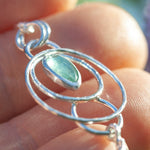 Cargar imagen en el visor de la galería, OOAK Leaf pendant #5 • Kyanite (ready to ship)
