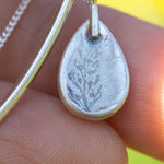 Cargar imagen en el visor de la galería, OOAK Oona silver necklace #1 • Kyanites (ready to ship)
