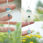 Load image into Gallery viewer, Choose Your Stone : Surprise Osmose Pendant   (made to order)
