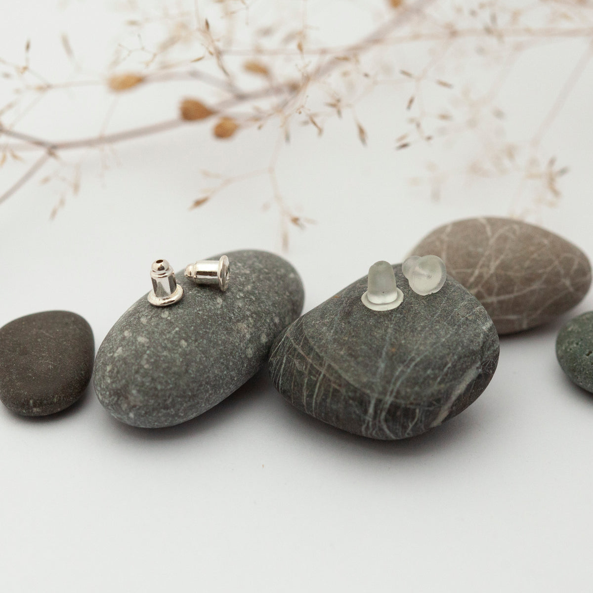 Boucles d'oreilles Keira pièce unique #14 ~ argent (prêt à expédier)