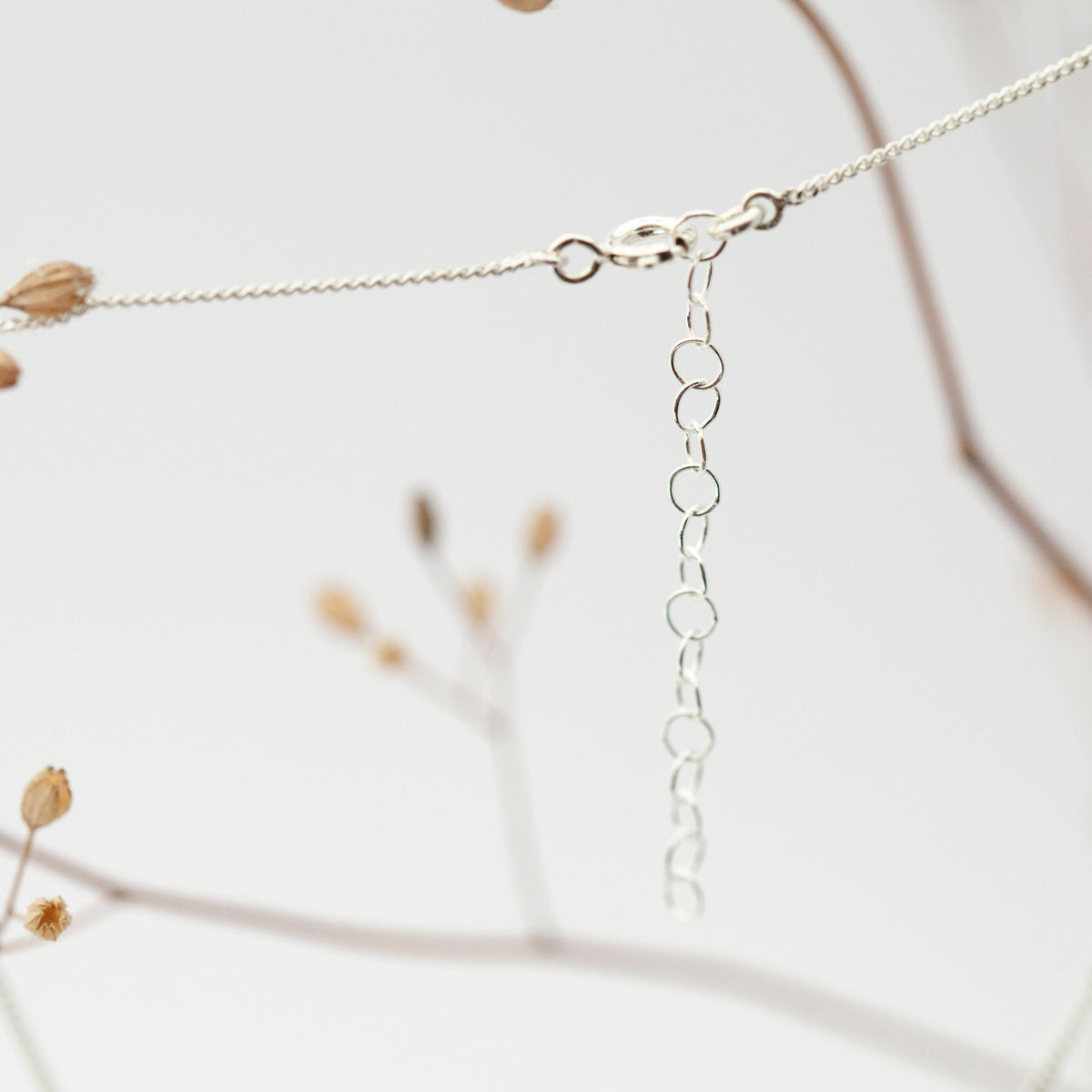 Pièce unique • Pendentif galet en argent avec citrine #5 (prêt à expédier)