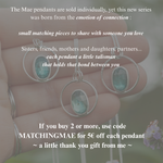 Load image into Gallery viewer, OOAK Mae pendant in silver #1 • garden quartz  (Ready to ship)
