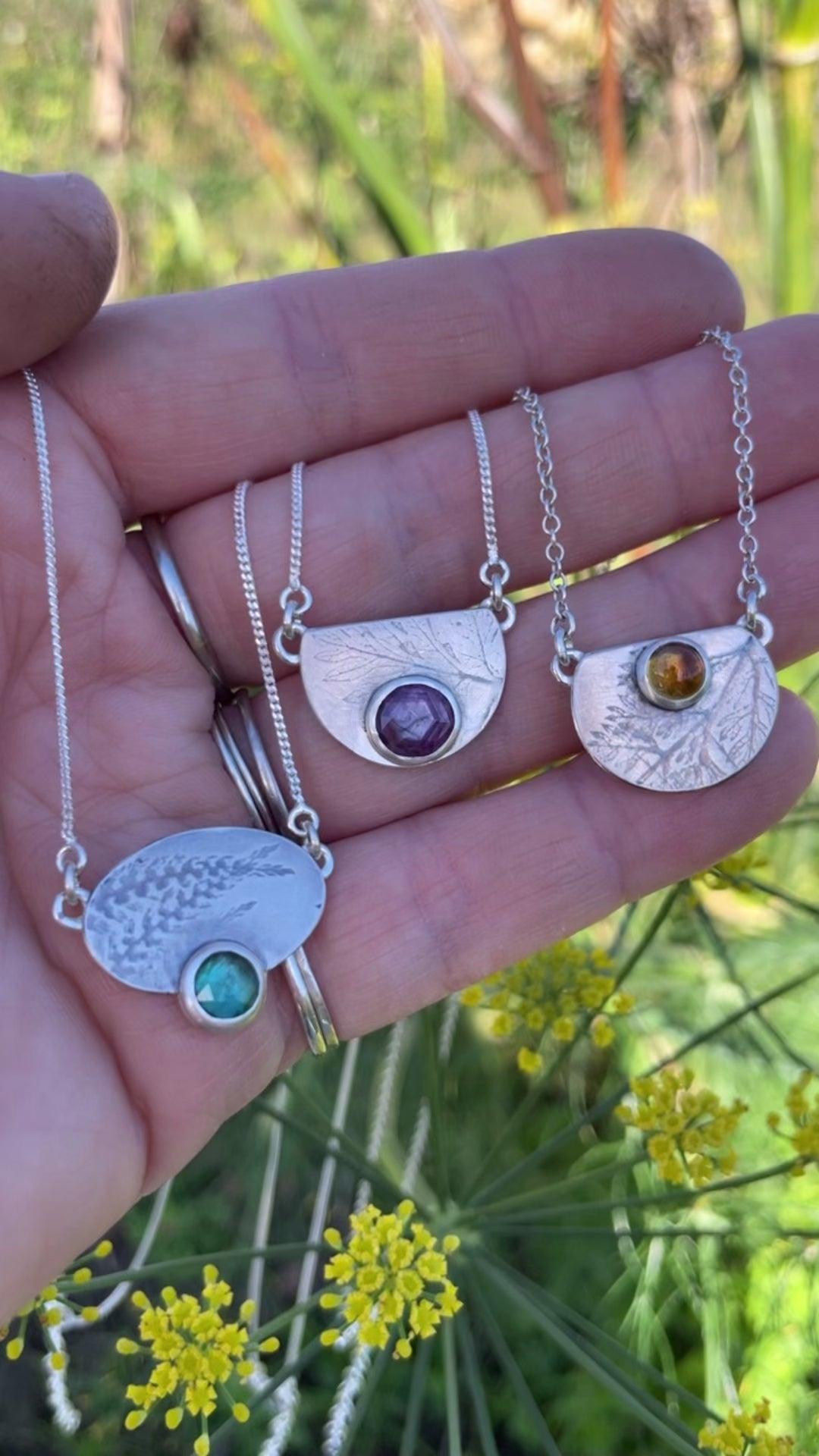 OOAK Alika necklace #6 • Kyanite (ready to ship)