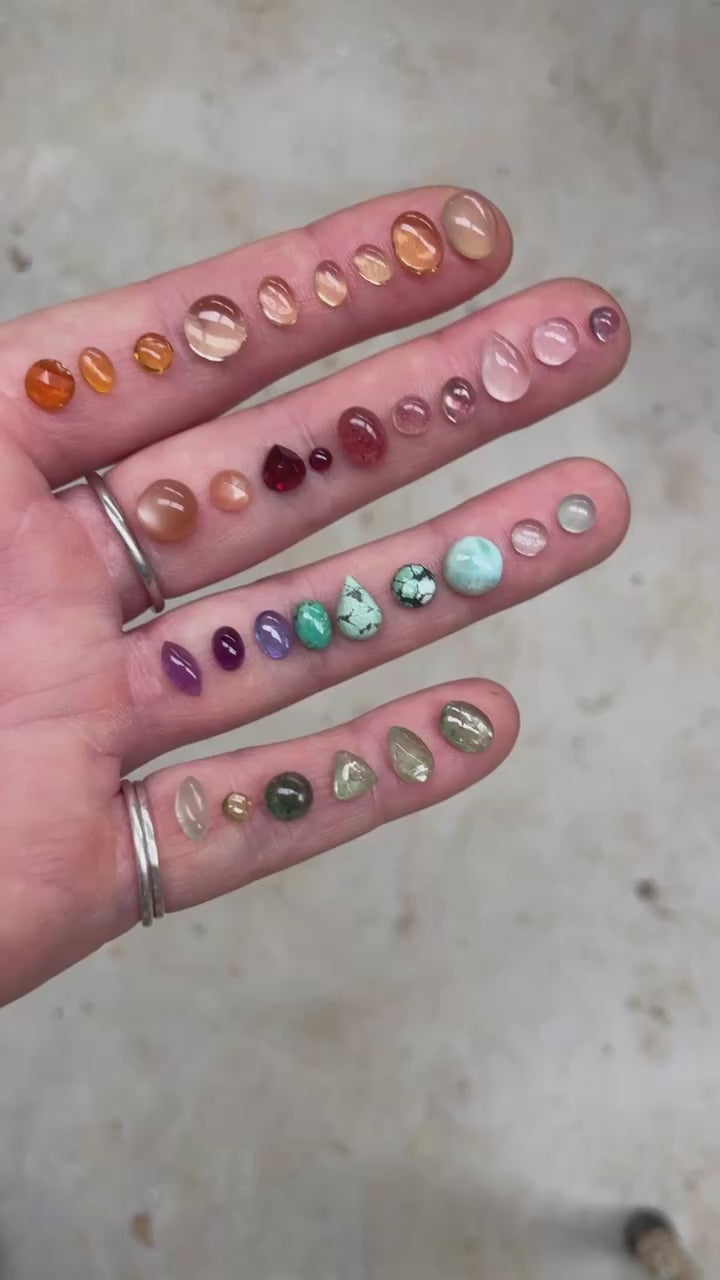 Choose Your Stone : Surprise Osmose Pendant   (made to order)