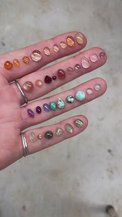Choose Your Stone : Surprise Osmose Pendant   (made to order)