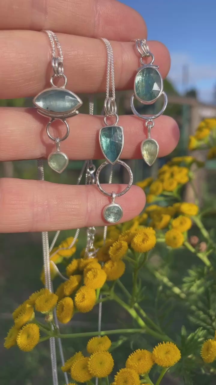 OOAK Osmose pendant #49 • Kyanite (ready to ship)