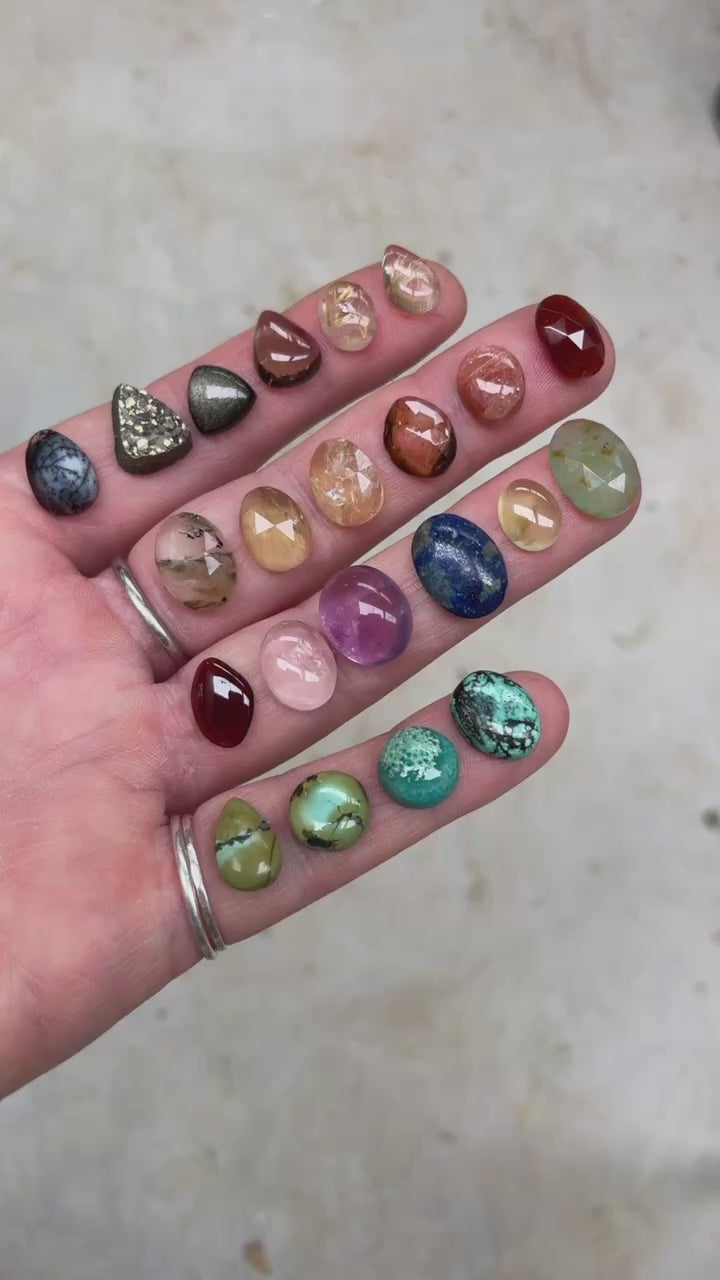 Choose Your Stone : Surprise Osmose Pendant   (made to order)