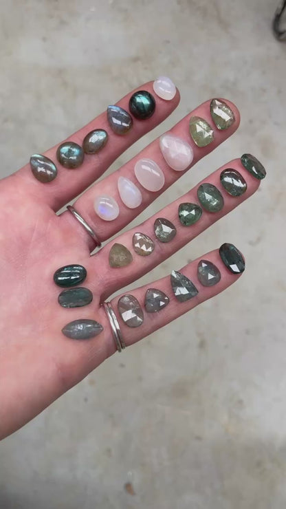Choose Your Stone : Surprise Osmose Pendant   (made to order)