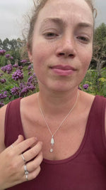 Load and play video in Gallery viewer, OOAK Vegetal Elira earrings #18 • Labradorite (ready to ship)
