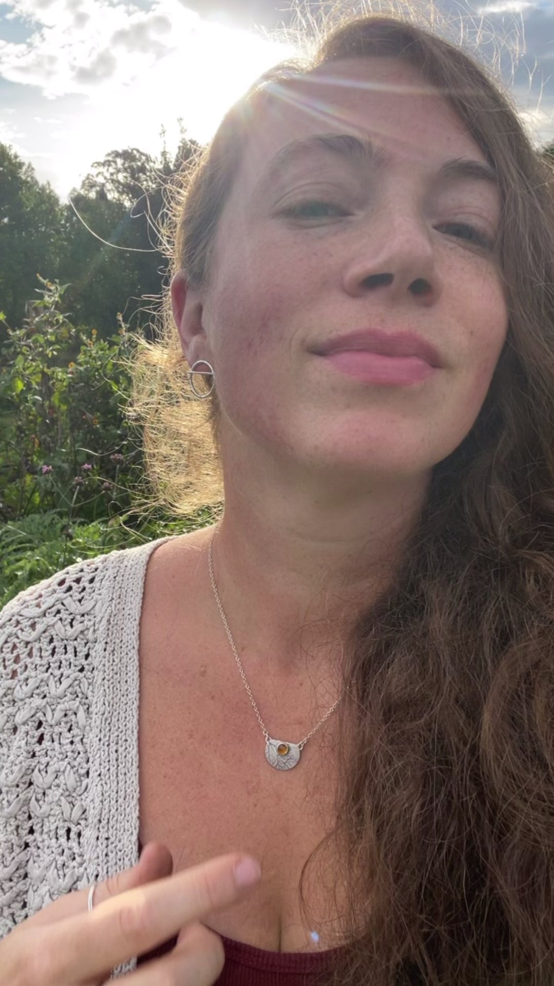 OOAK ilena silver earrings #7 (ready to ship)