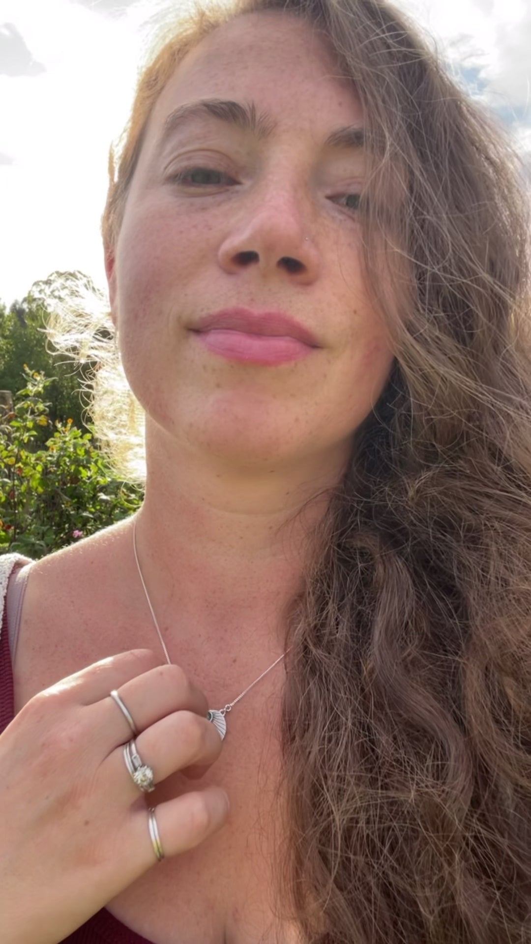 OOAK Alika necklace #4 • Kyanite (ready to ship)