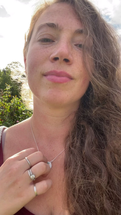 Alika ketting uniek exemplaar #4 • Kyaniet (klaar voor verzending)