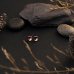 Lade das Bild in den Galerie-Viewer, Disk Copper Earrings
