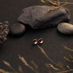 Afbeelding in Gallery-weergave laden, Disk Copper Earrings

