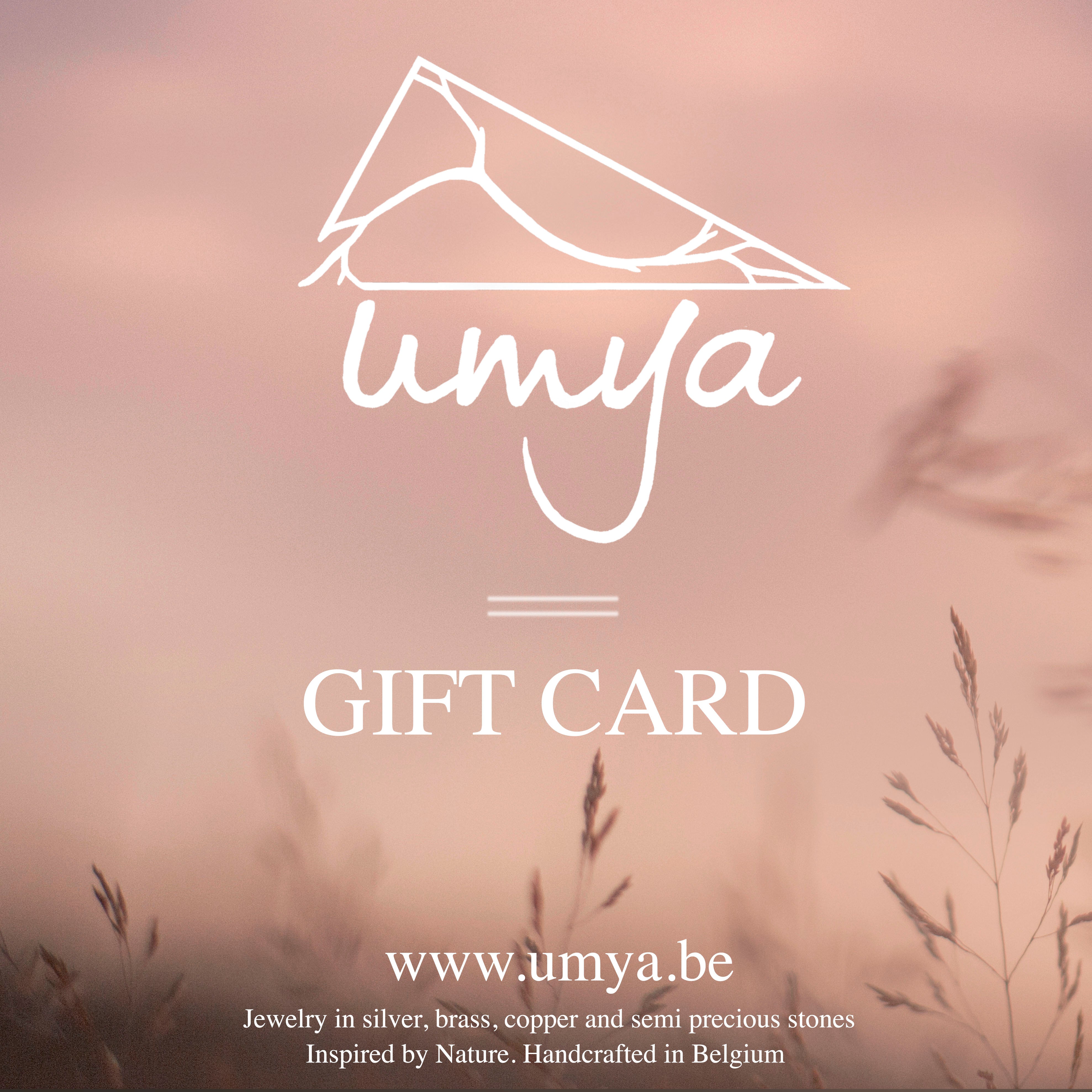 Umya ~ Gift Card