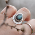 Charger l&#39;image dans la galerie, Choose Your Stone : Kaha ring   (made to order)
