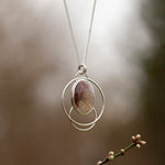 Afbeelding in Gallery-weergave laden, Kuora Pendant with crazy lace agate   (ready to ship)

