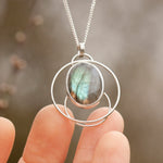 Charger l&#39;image dans la galerie, Choose Your Stone : Kuora Pendant   (made to order)
