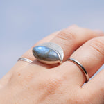 Load image into Gallery viewer, Choose Your Stone : Ajna ring   (made to order)
