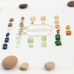 Cargar imagen en el visor de la galería, Choose Your Stone : Selaya earrings   (made to order)
