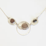 Charger l&#39;image dans la galerie, OOAK intuition necklace with 3 pebbles (ready-to-ship)
