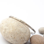 Cargar imagen en el visor de la galería, OOAK Ethnic bracelet in silver #5 • size 5,5cm (ready-to-ship)

