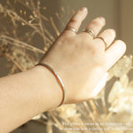 Load image into Gallery viewer, OOAK Ethnic bracelet in silver #5 • size 5,5cm (ready-to-ship)
