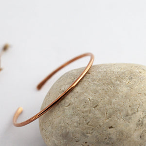 Thin Copper Bracelet