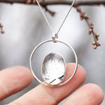 Load image into Gallery viewer, Choose Your Stone : Mae Pendant   (made to order)
