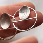 Lade das Bild in den Galerie-Viewer, OOAK Elena earrings #2 ~ silver ~ unique (ready-to-ship)
