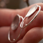 Load image into Gallery viewer, OOAK Elena earrings #4 ~ silver ~ unique (ready-to-ship)
