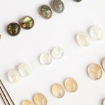 Cargar imagen en el visor de la galería, Choose Your Stone : Elira earrings   (made to order)
