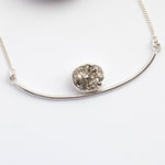 Charger l&#39;image dans la galerie, Oona necklace with pyrite   (ready to ship)
