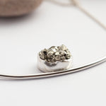 Load image into Gallery viewer, Oona necklace with pyrite   (ready to ship)
