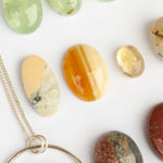 Charger l&#39;image dans la galerie, Choose Your Stone : Mae Pendant   (made to order)
