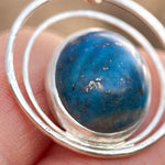 Afbeelding in Gallery-weergave laden, OOAK pendant with stone #1 • lapis lazuli   (ready to ship)
