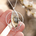 Cargar imagen en el visor de la galería, OOAK pendant with stone #2 • prehnite   (ready to ship)
