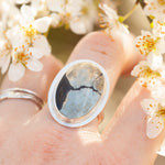 Load image into Gallery viewer, Sena ring with apache gold ~ size 57.5   (ready to ship)
