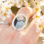 Load image into Gallery viewer, Sena ring with apache gold ~ size 57.5   (ready to ship)
