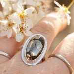 Lade das Bild in den Galerie-Viewer, Sena ring with apache gold ~ size 54   (ready to ship)
