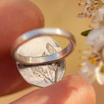 Charger l&#39;image dans la galerie, Sena ring with labradorite ~ size 55   (ready to ship)
